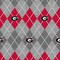 Licensed NCAA University of Georgia Argyle Fleece Fabric by the Yard